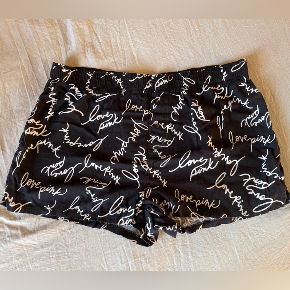 PINK Print Boxer Shorts | Never Worn